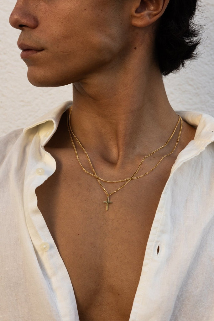 CROSS NECKLACE - CAINTÈ