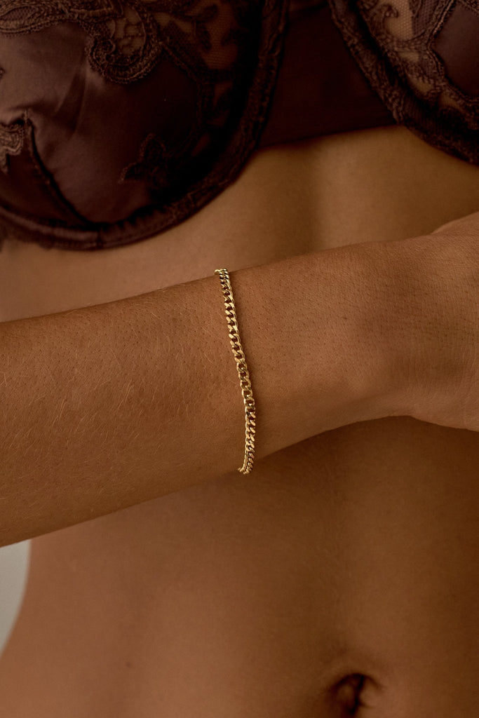 CUBAN BRACELET 3MM - CAINTÈ