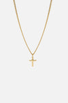 HAMMERED CROSS NECKLACE - CAINTÈ