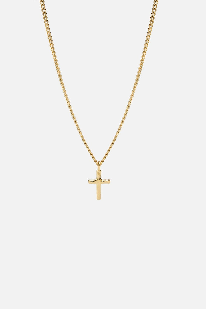 HAMMERED CROSS NECKLACE - CAINTÈ