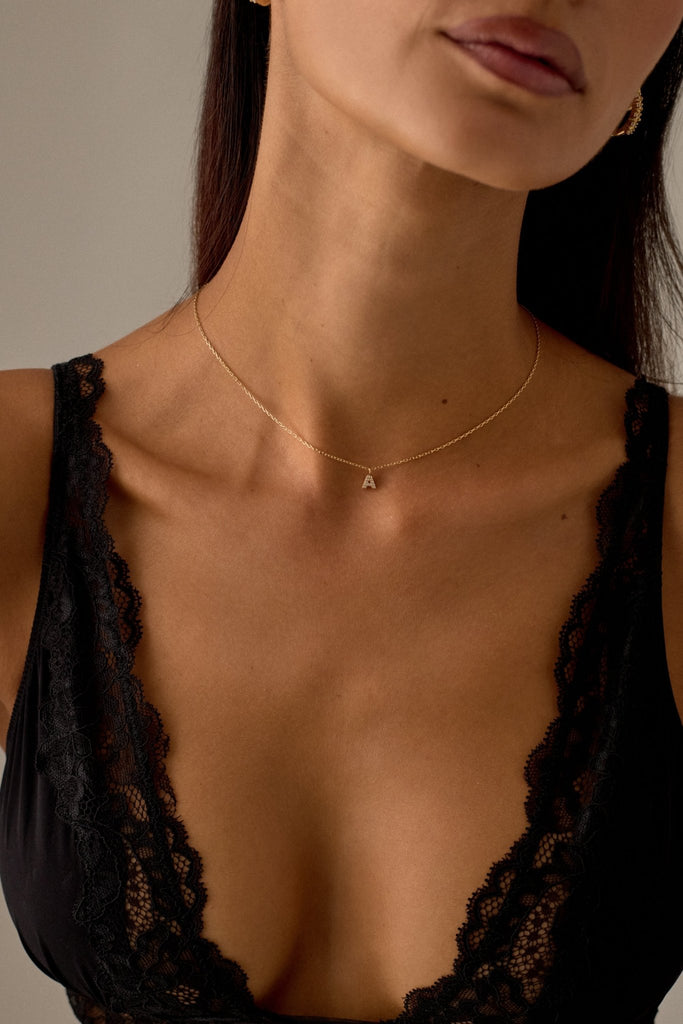 LETTER NECKLACE (A - Z) - CAINTÈ