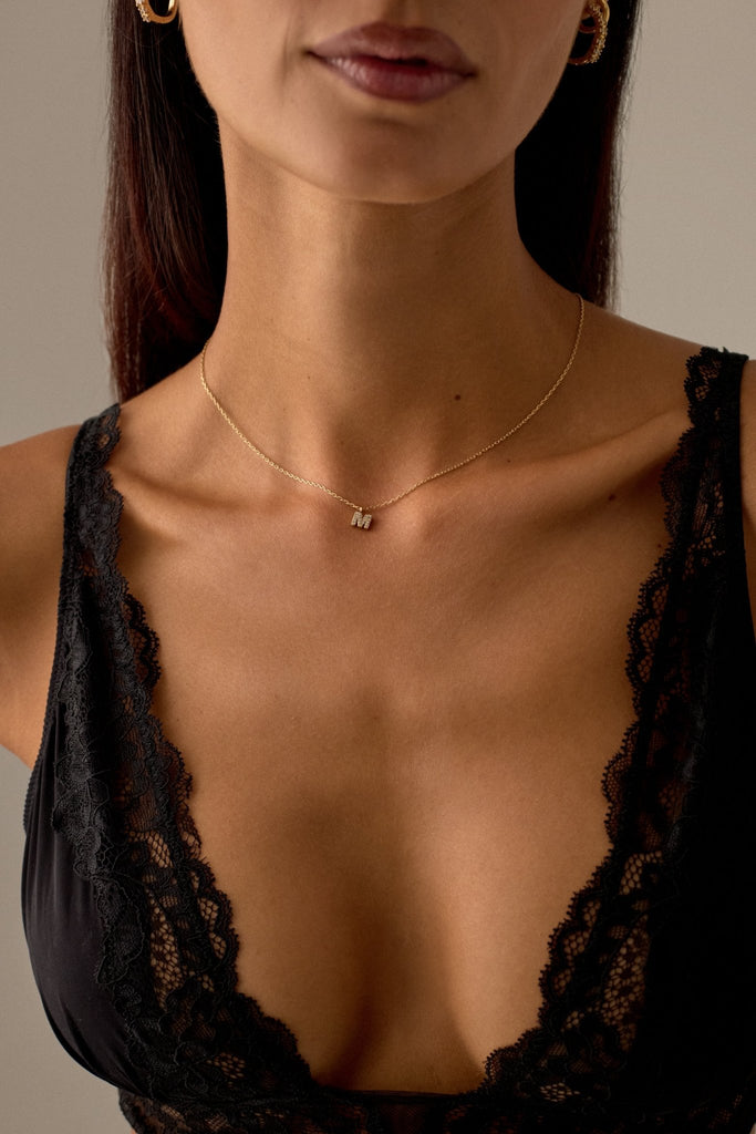 LETTER NECKLACE (A - Z) - CAINTÈ
