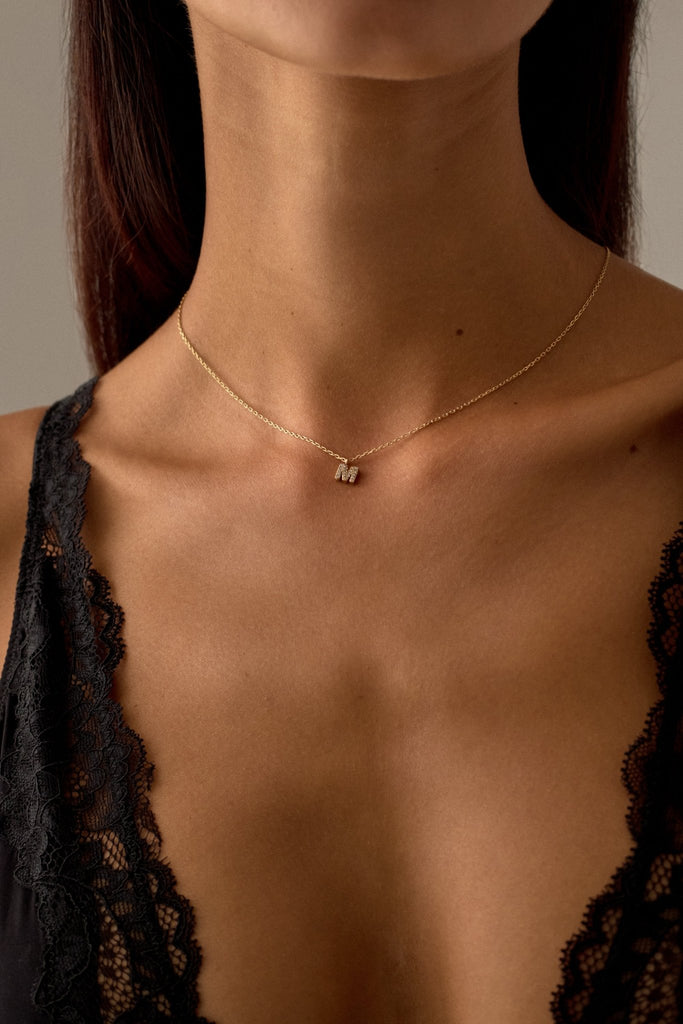 LETTER NECKLACE (A - Z) - CAINTÈ