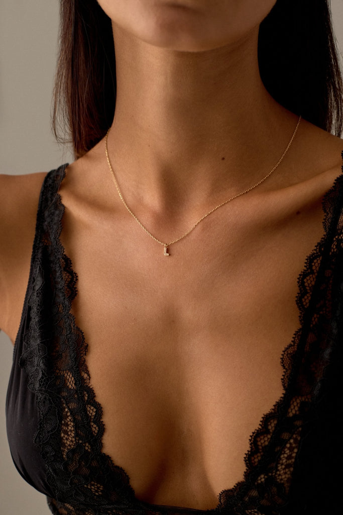 LETTER NECKLACE (A - Z) - CAINTÈ