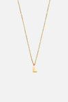 LETTER POLISHED NECKLACE (A - Z) - CAINTÈ