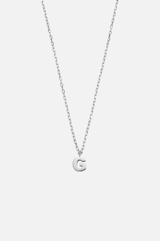 LETTER POLISHED NECKLACE (A - Z) - CAINTÈ