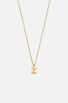 LETTER POLISHED NECKLACE (A - Z) - CAINTÈ