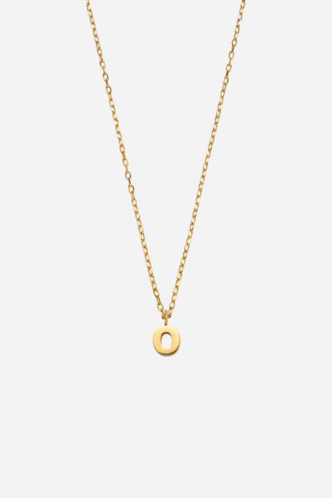 LETTER POLISHED NECKLACE (A - Z) - CAINTÈ