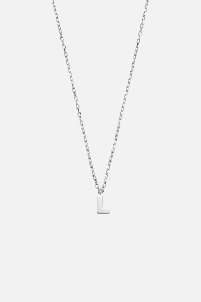 LETTER POLISHED NECKLACE (A - Z) - CAINTÈ