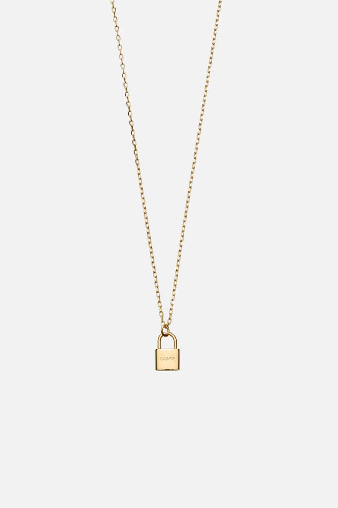 LOCK NECKLACE - CAINTÈ