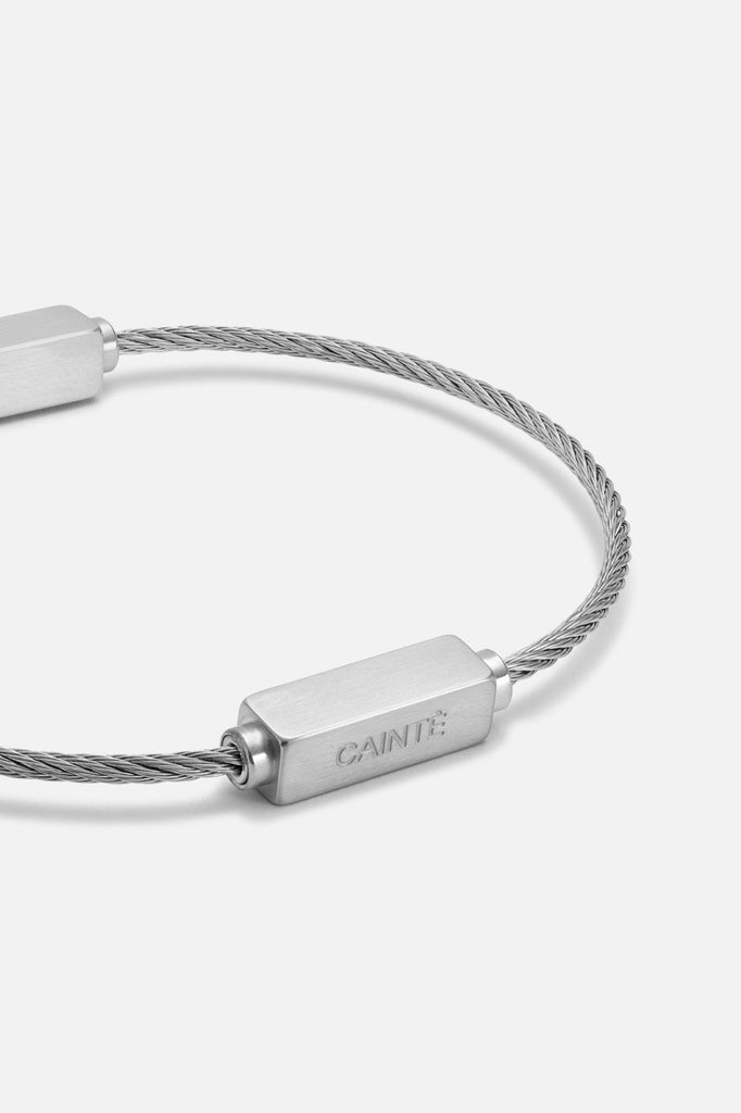 MAGNET CABLE BRACELET BRUSHED - CAINTÈ