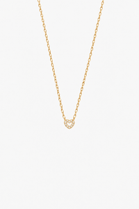 PAVÉ HEART NECKLACE - CAINTÈ